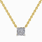 1.2 Carat Princess Shape Solitaire Diamond 14K