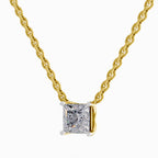 1.2 Carat Princess Shape Solitaire Diamond 14K