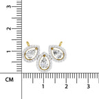 Timeless Pear Trio Diamond Necklace