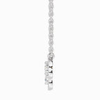 Timeless Pear Trio Diamond Necklace