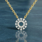 Iconic Round Diamond Necklace