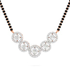 Pristine Halo Diamond Necklace