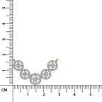 Pristine Halo Diamond Necklace