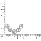 Pristine Halo Diamond Necklace