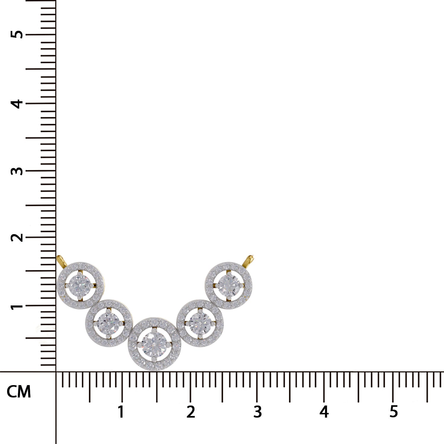 Pristine Halo Diamond Necklace