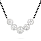Pristine Halo Diamond Necklace