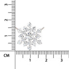 Radiant Round Floral Diamond Necklace