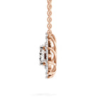 Delicate Floral Diamond Necklace