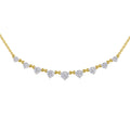 2.97 Carat Diamond Necklace 14K