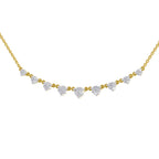 2.97 Carat Diamond Necklace 14K
