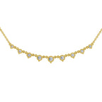 2.97 Carat Diamond Necklace 14K