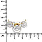 Radiant Celestia Trio Diamond Necklace