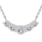 Exquisite Graduated Diamond Necklace