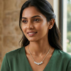 Exquisite Graduated Diamond Necklace