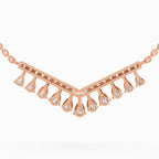 Dreamy Pear Diamond Necklace