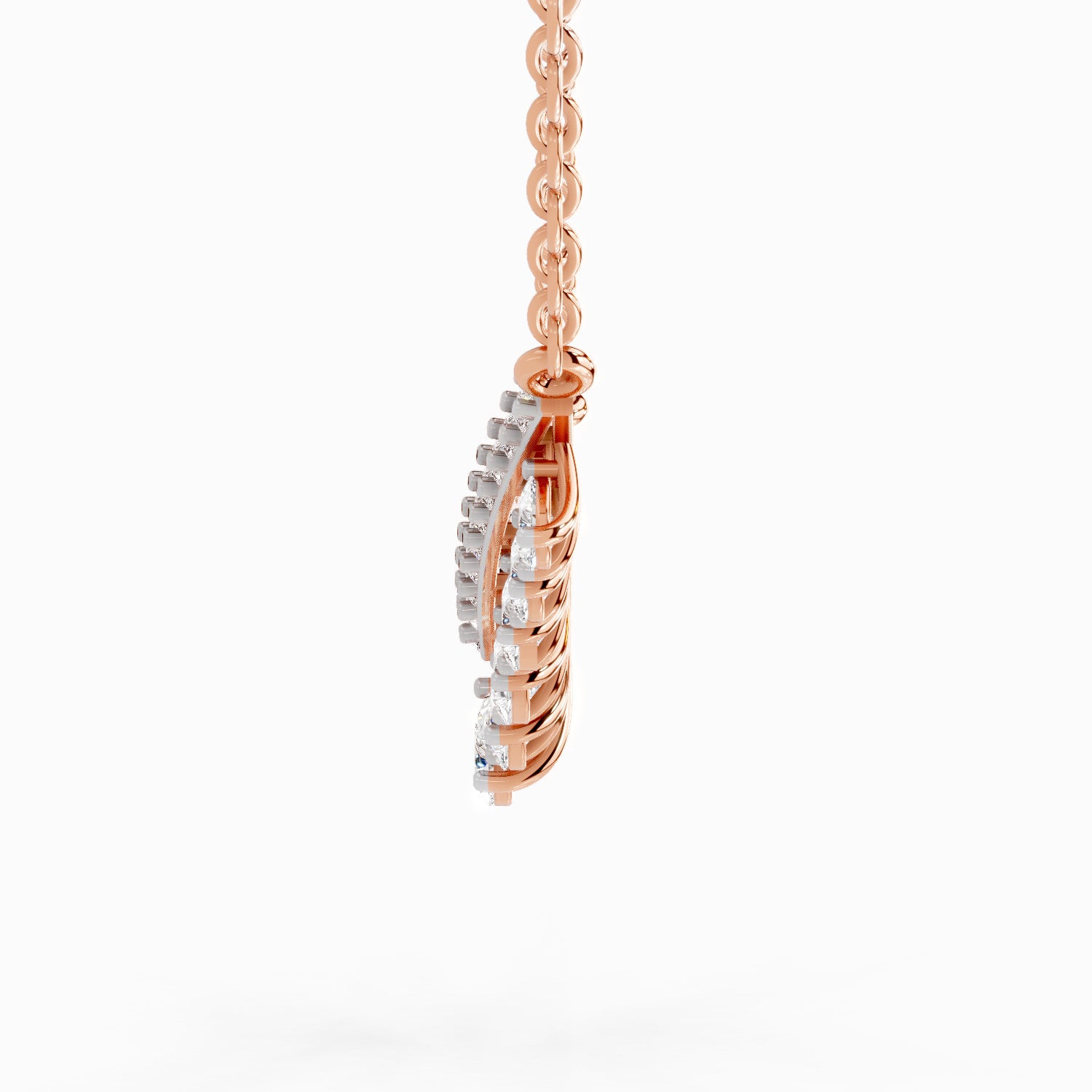 Dreamy Pear Diamond Necklace