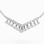 Dreamy Pear Diamond Necklace