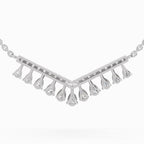 Dreamy Pear Diamond Necklace