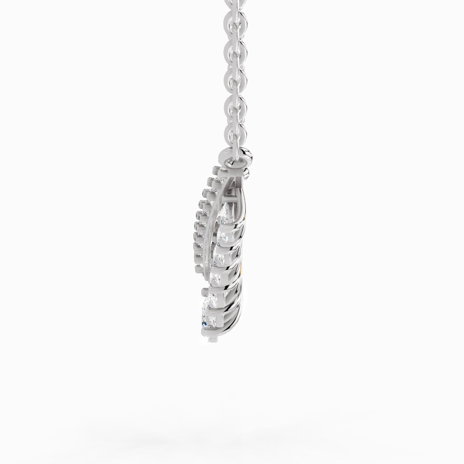 Dreamy Pear Diamond Necklace