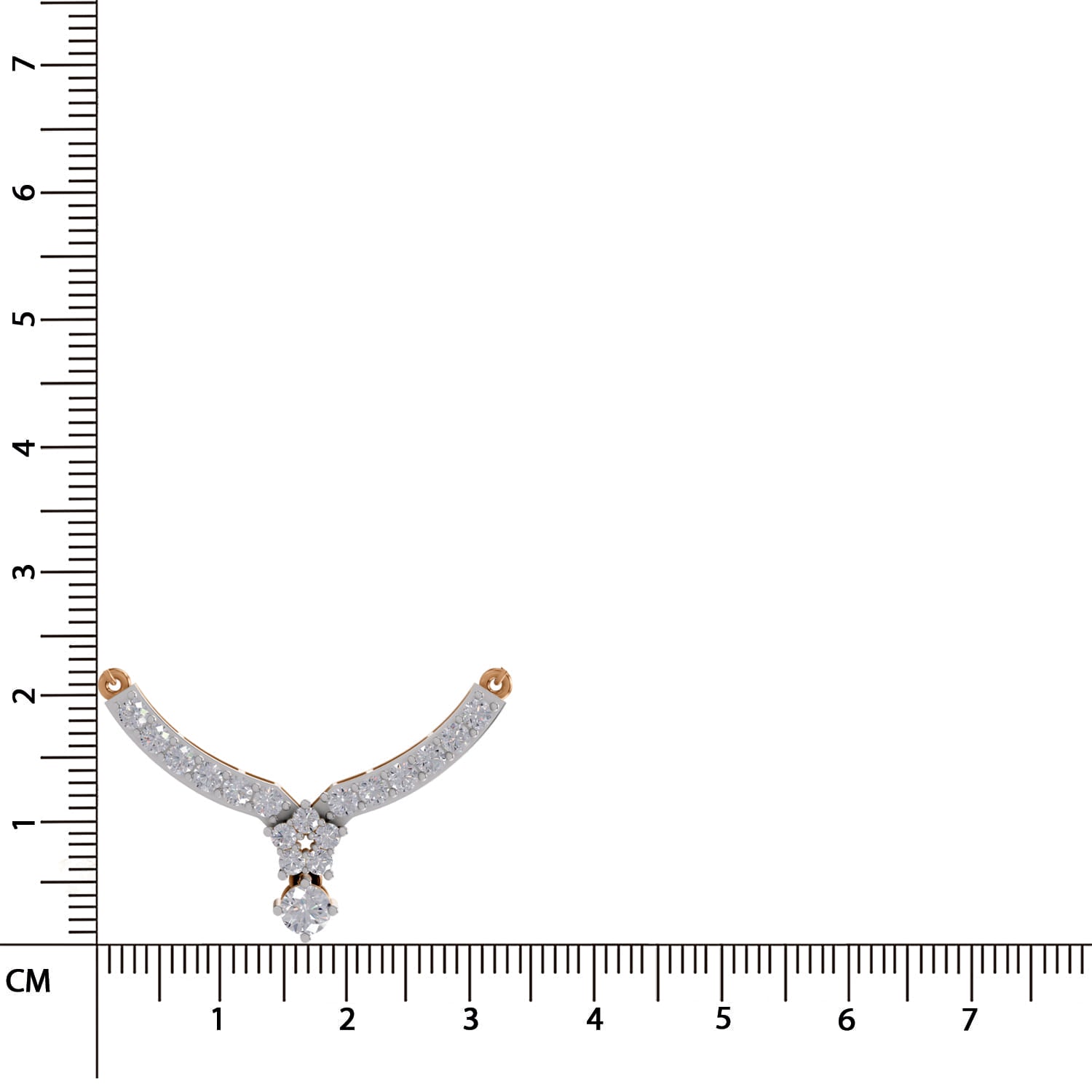 Captivating Cluster Diamond Necklace