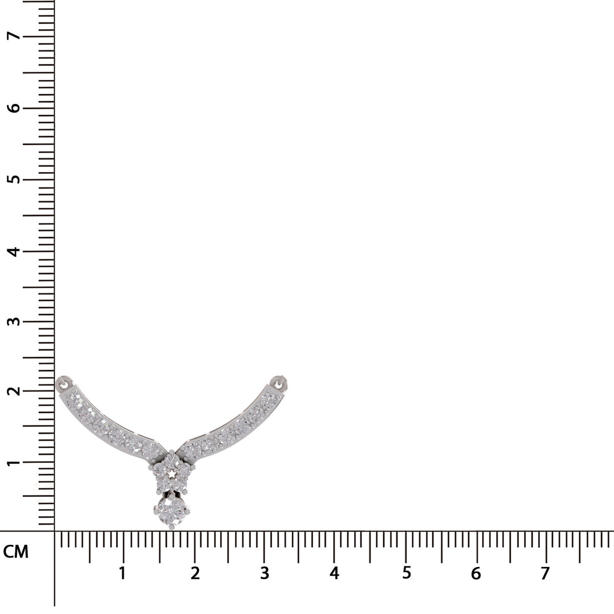 Captivating Cluster Diamond Necklace