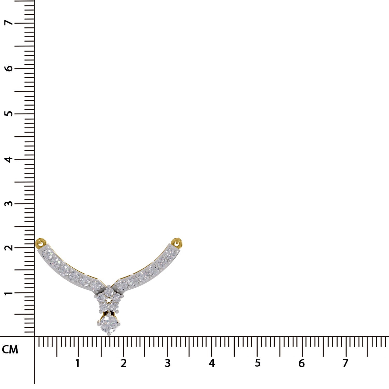 Captivating Cluster Diamond Necklace