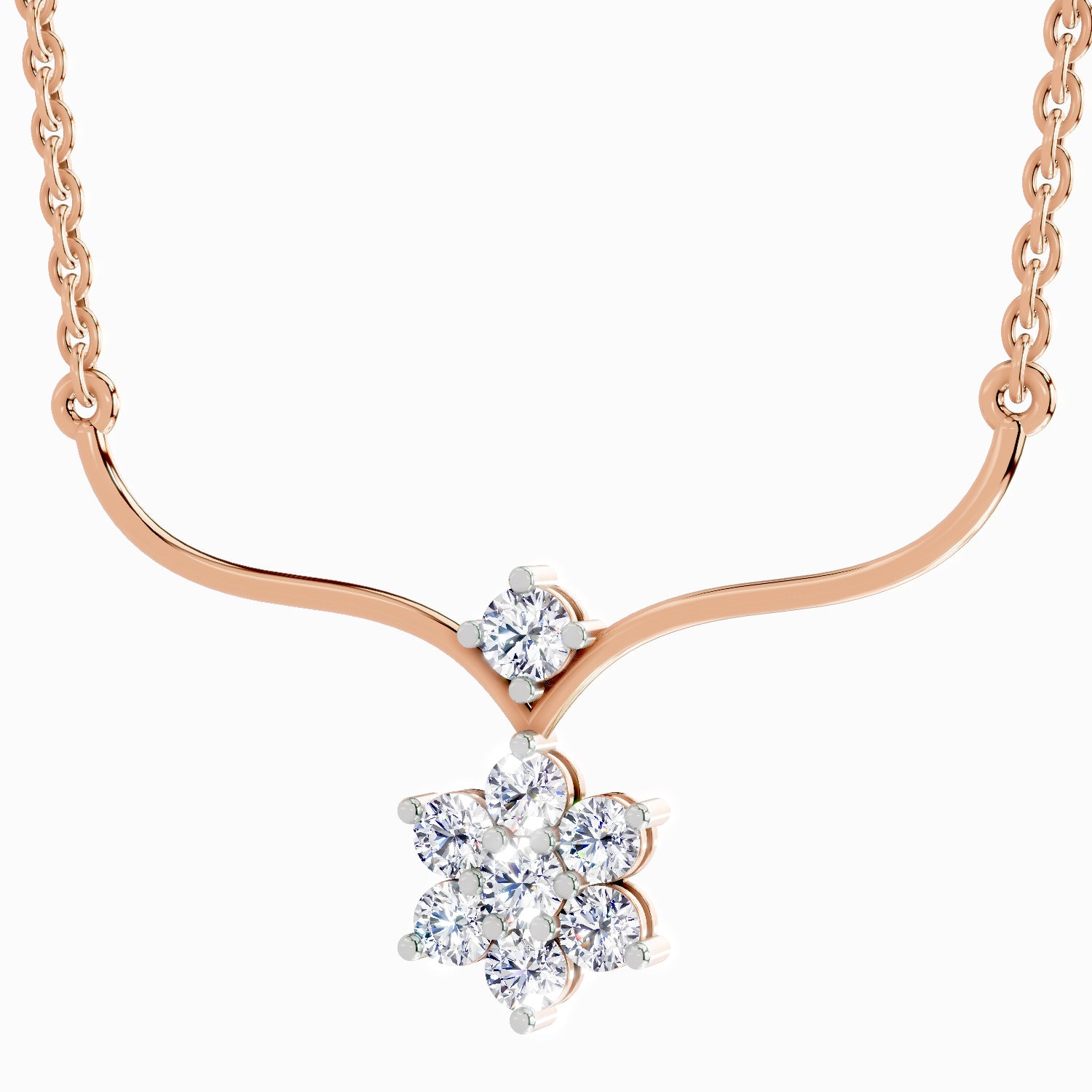 Eternal Floral Diamond Necklace
