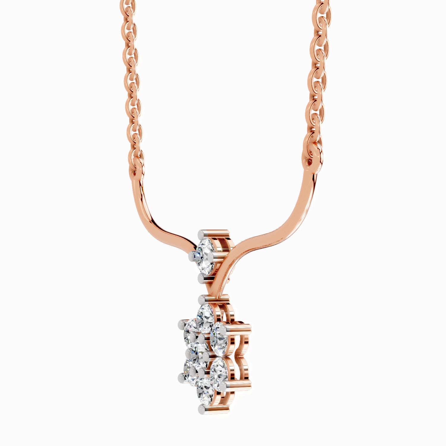 Eternal Floral Diamond Necklace