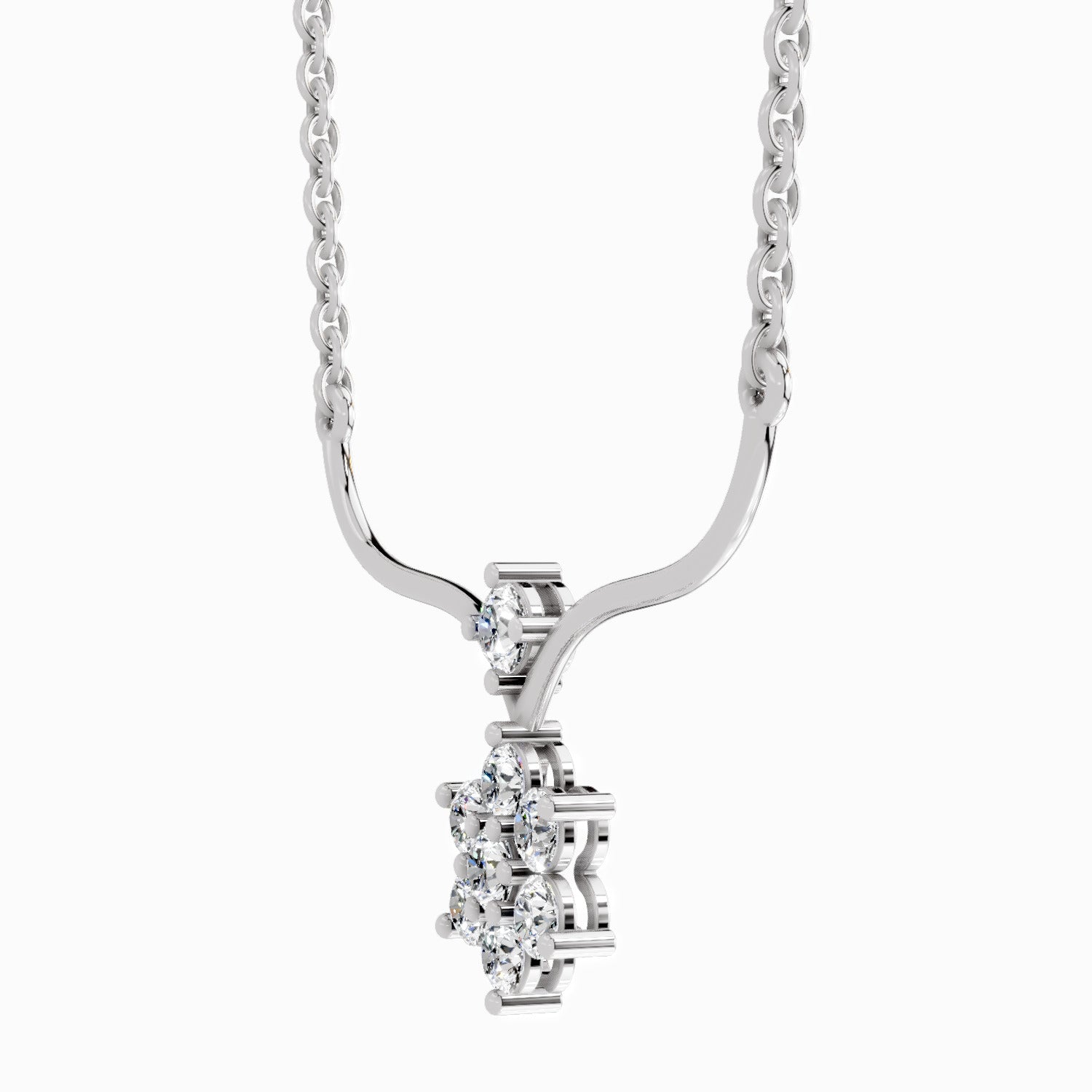 Eternal Floral Diamond Necklace
