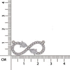Iconic Pear Infinity Diamond Necklace