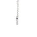 1.1 Carat Trinity Diamond Pendant Necklace 14K - White Gold