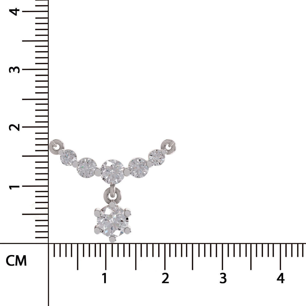 Refined Graduated Diamond Necklace
