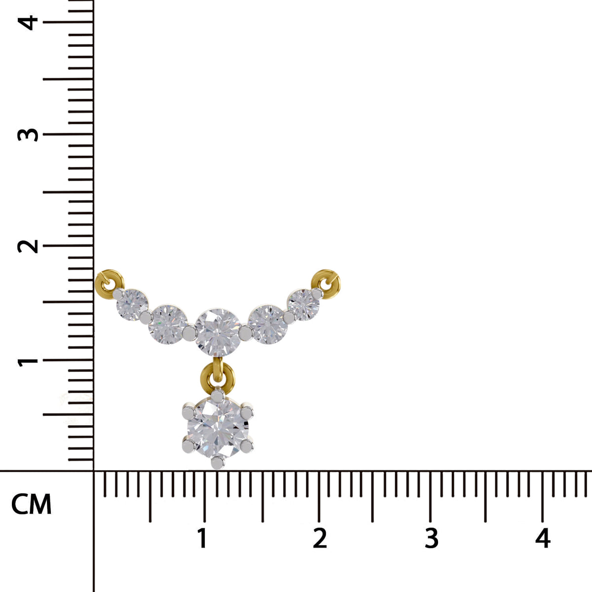 Refined Graduated Diamond Necklace