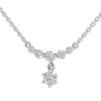 Refined Graduated Diamond Necklace