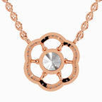 Sublime Floral Diamond Necklace