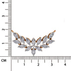 Enchanting Marquise Cluster Diamond Necklace
