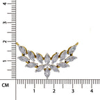 Enchanting Marquise Cluster Diamond Necklace