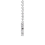 Ethereal Pear Floral Diamond Necklace