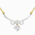 1.09 Carat Graceful Drop Pendant Necklace 14K