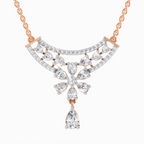 2.06 Carat Fashion Pendant Necklace 14K - Rose Gold