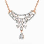 2.06 Carat Fashion Pendant Necklace 14K - Rose Gold