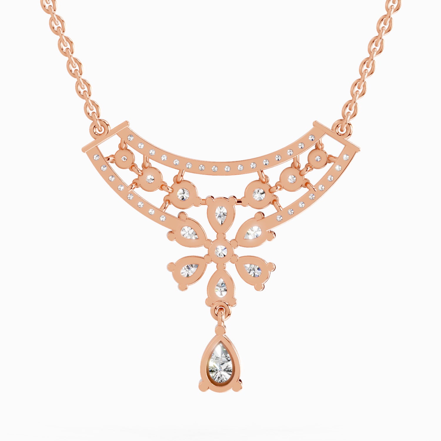 Graceful Diamond Necklace