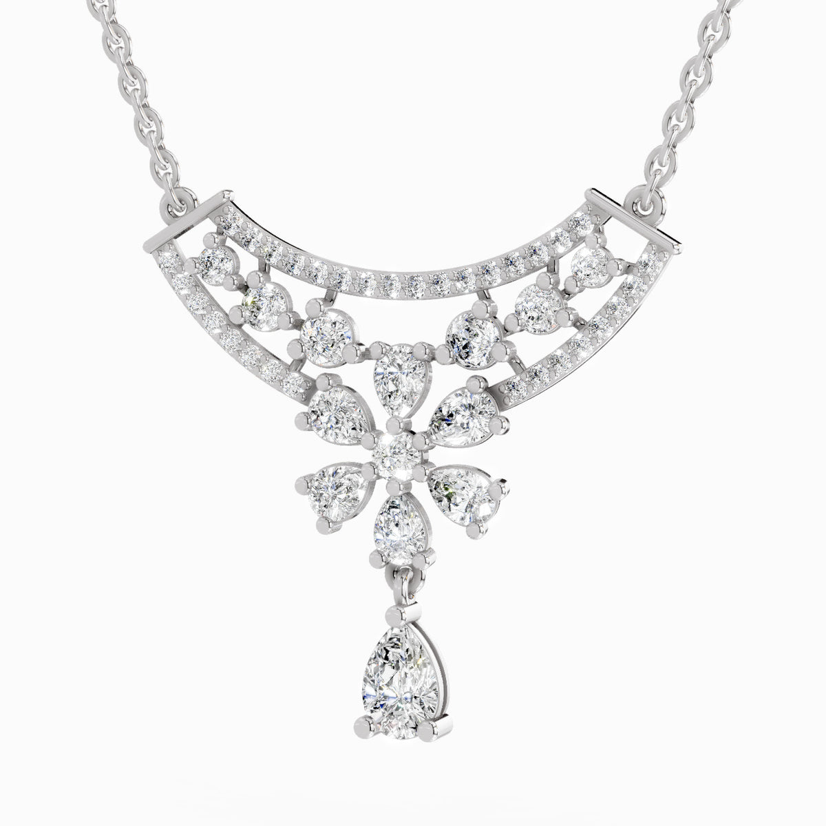 Graceful Diamond Necklace