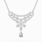 2.06 Carat Fashion Pendant Necklace 14K - White Gold