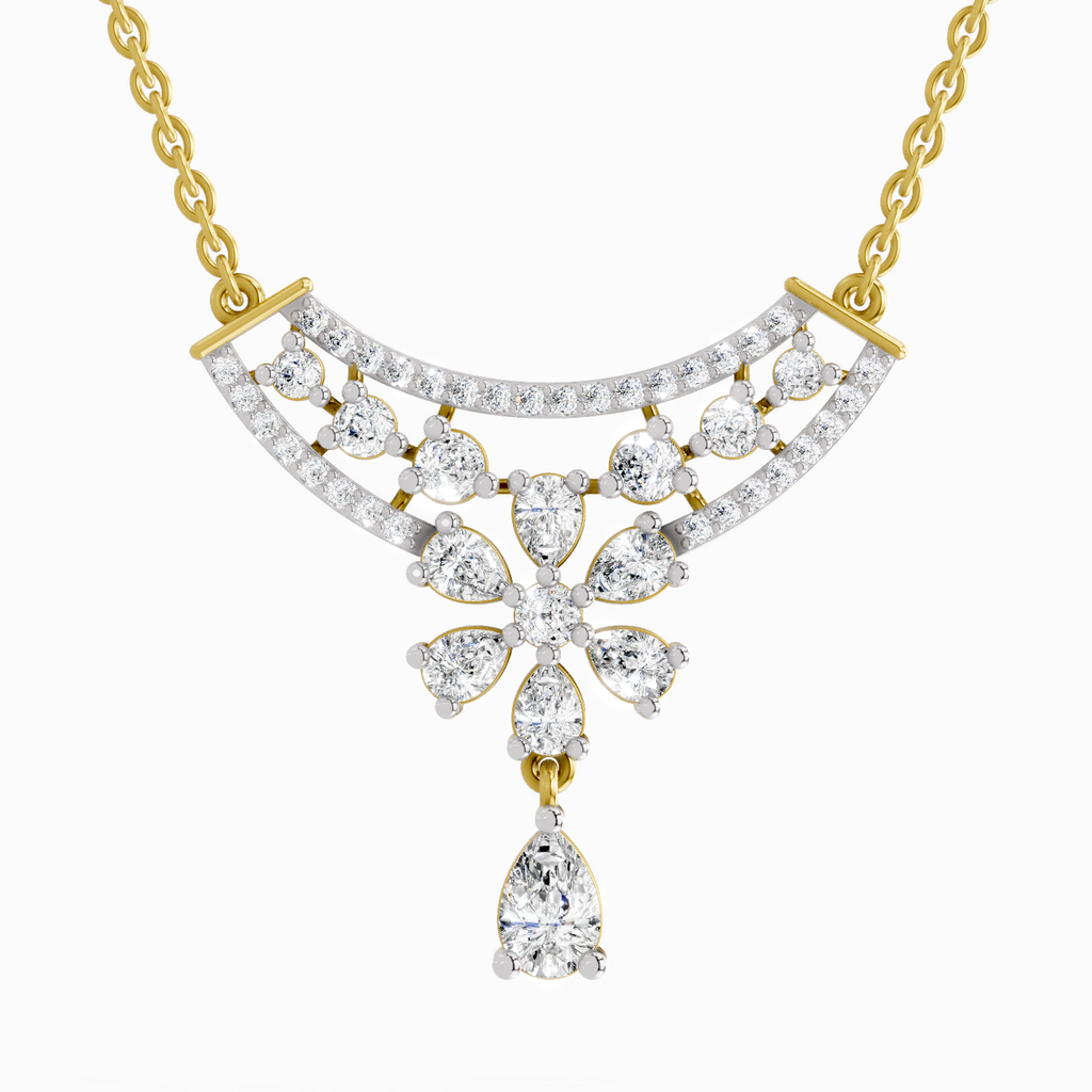 2.06 Carat Fashion Pendant Necklace 14K