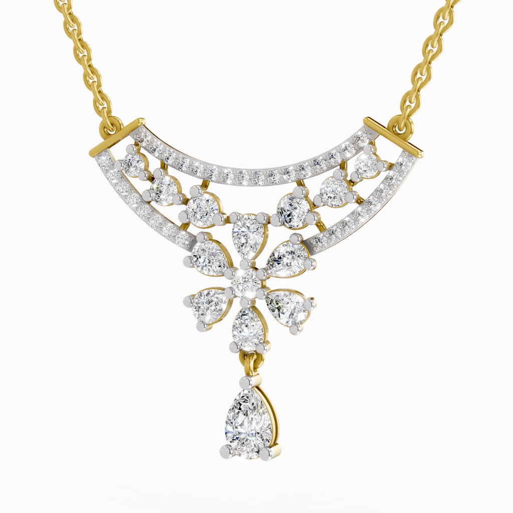 2.06 Carat Fashion Pendant Necklace 14K