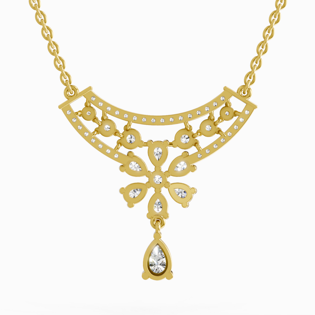 2.06 Carat Fashion Pendant Necklace 14K