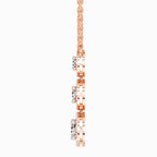 Celestial Round Halo Diamond Necklace