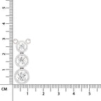 Celestial Round Halo Diamond Necklace