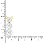 Celestial Round Halo Diamond Necklace